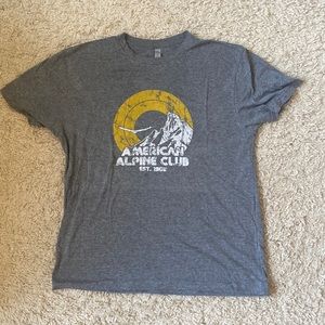 Large American Alpine Club Tee Shirt